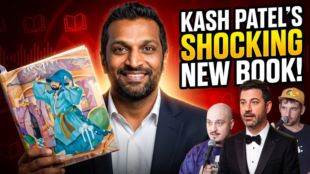 Jimmy Kimmel gets fired & Kash Patel children's author ep34 Social