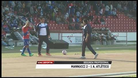 Segunda Profesional: Mannucci 2-1 Alianza Atlético