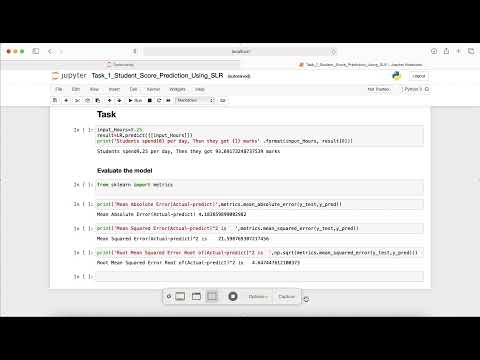 Task-01 - Supervised Learning-Predict Student Marks