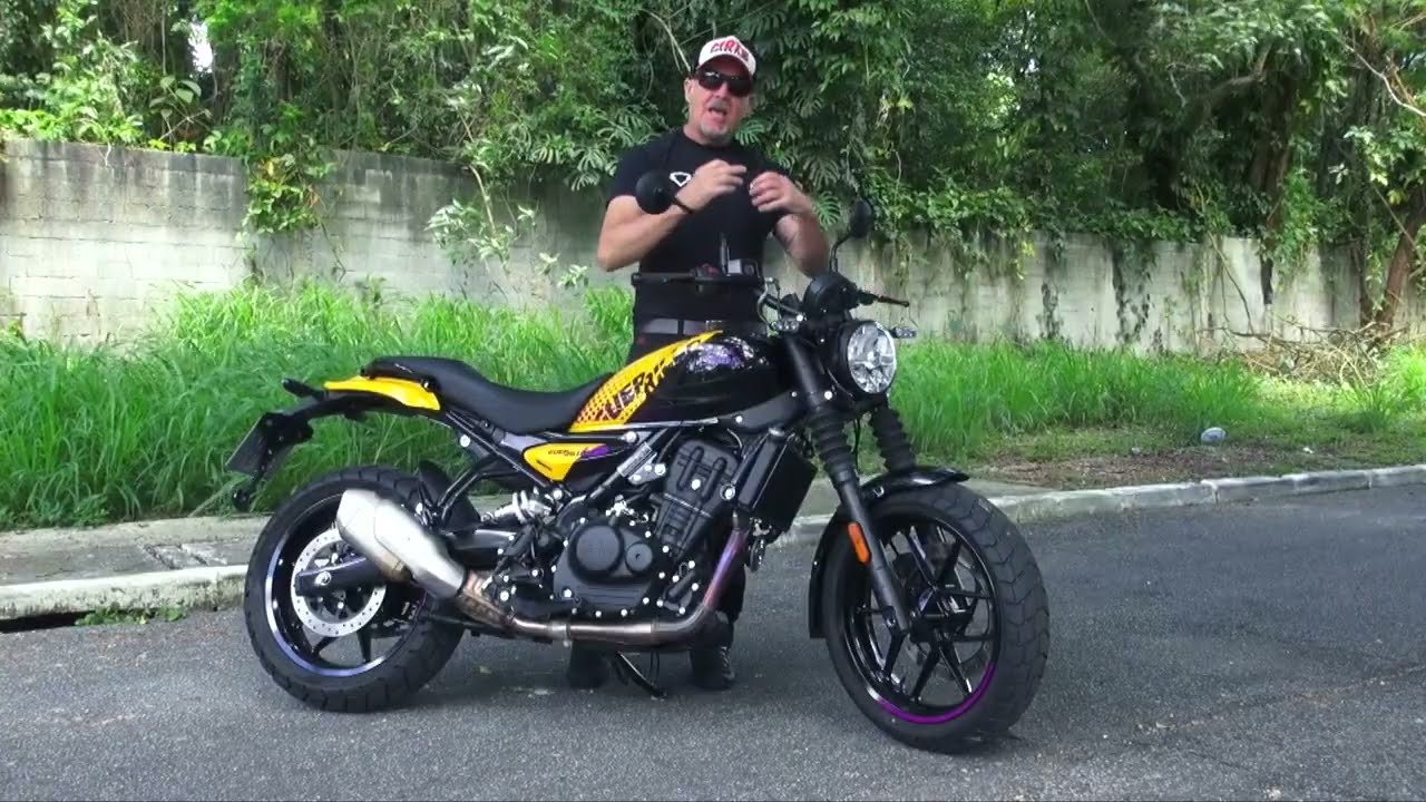 Royal Enfield Guerrilla 450 é boa? Teste completo da nova roadster com motor Sherpa 450