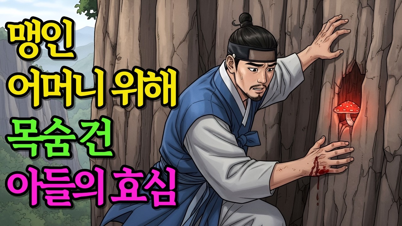 눈먼 어머니를 위해 호랑이 굴로 들어간 효자, 산중왕과 맺은 기막힌 인연 이야기 | 야담 • 민담 • 전설 • 설화 • 옛이야기 • 야사 • 오디오북