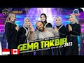 GEMA TAKBIR 2023 - Adella Girls - OM ADELLA | MR Halal Reaction