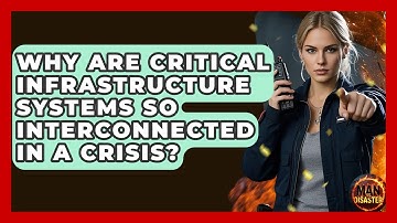 Why Are Critical Infrastructure Systems So Interconnected In A Crisis? - Man vs. Disaster