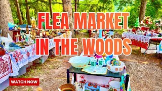 Vintage Antique Flea Market Holy Hill Wisconsin Selling Shopping Thrifting Thrift Store reseller