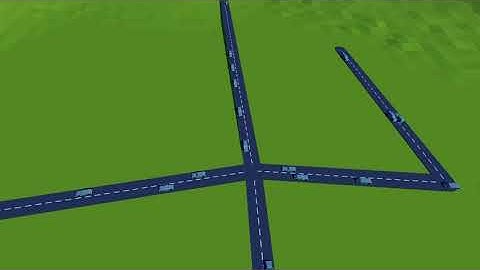 Cars crossing in x64 assembly traffic management game