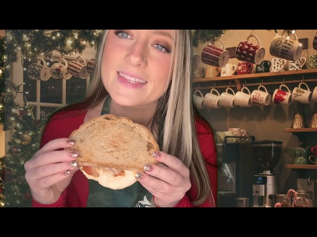 Christmas Coffee Shop ASMR
