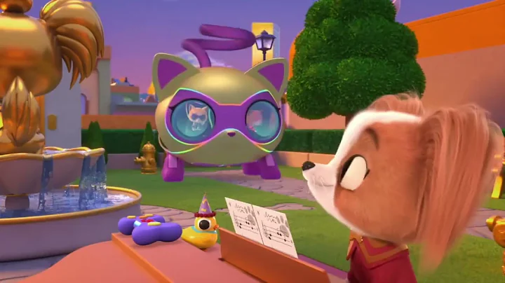 The SuperKitties Catch Mr. Puppypaws Pretending To Play The Piano When Poochissimo Is Playing Piano