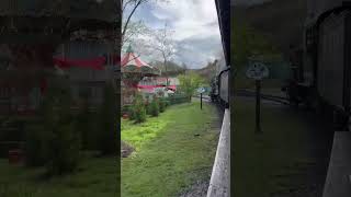 Steam Train Ride by Merry Go Round Dollywood Express