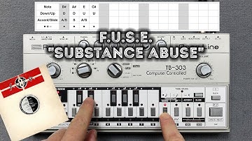 F.U.S.E. "Substance Abuse" – Roland TB-303 Pattern, Behringer TD-3, ABL, Acid Techno House