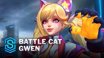 Battle Cat Gwen Wild Rift Skin Spotlight
