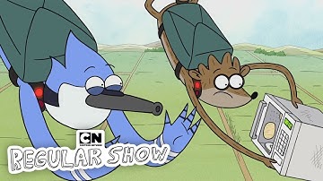 Pizza Pouch Drop - Minisode | Regular Show | Cartoon Network