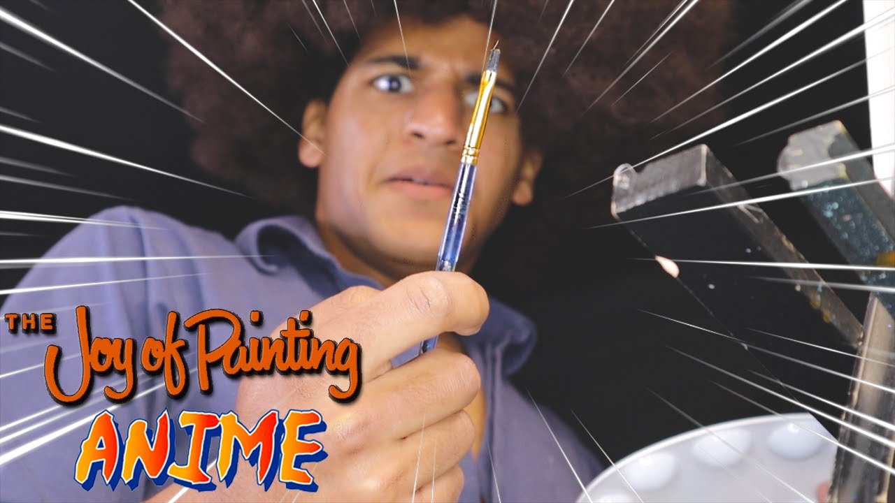 If Bob Ross Was An Anime
