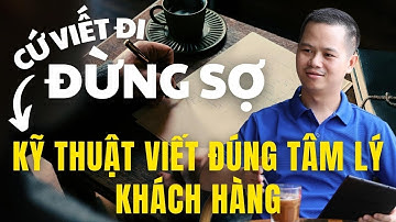 Khóa học CopyWriting | Bài 1 - Khóa học CopyWriting cho người mới bắt đầu