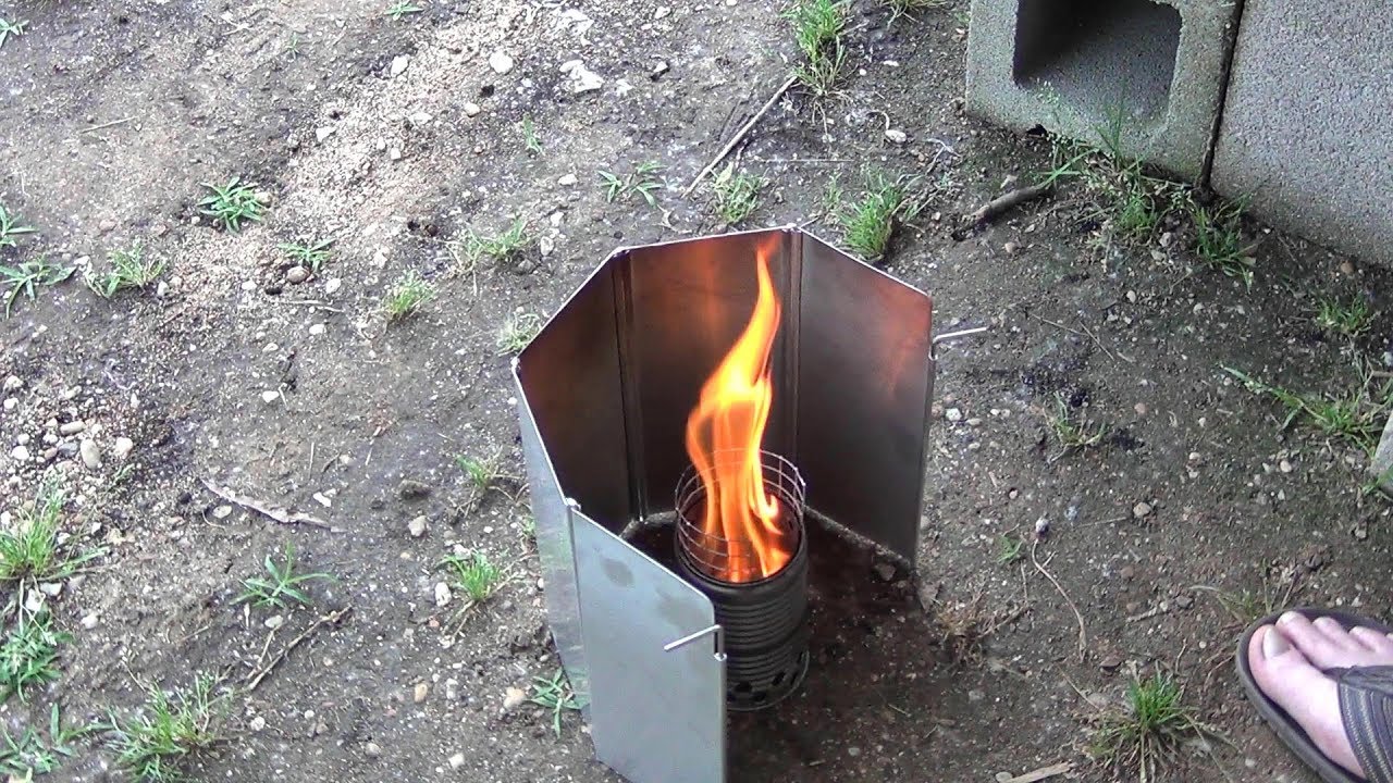 DIY Tin Can Gasifier Stove Rev2 & Test YouTube