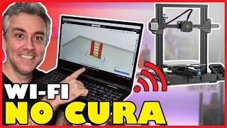 Controle sua IMPRESSORA 3D usando WIFI através do fatiador CURA com o OCTOPRINT