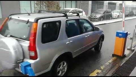 Access with Number Plate in Rainy Conditions