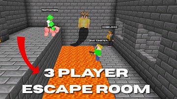 I Trapped My Friends In A 3 Player Escape Room