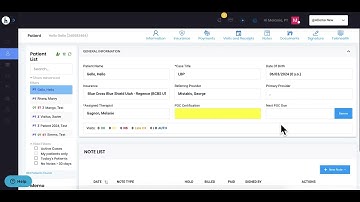 How to Add an Evaluation Note in HelloNote EMR
