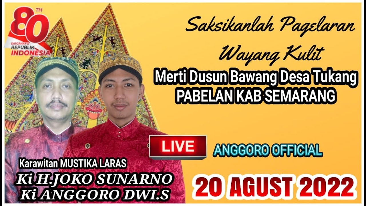 #LIVE SEMAR BOYONG / Ki H.JOKO SUNARNO & GARENG / MERTI DUSUN BAWANG TUKANG PABELAN KAB SEMARANG /