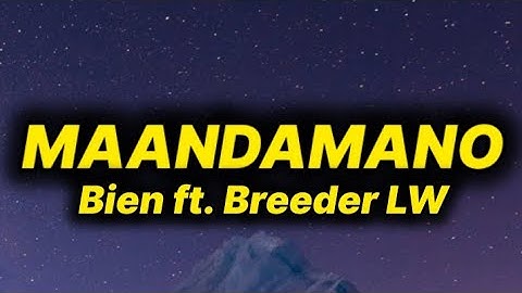 Bien - Maandamano (lyrics) ft. Breeder LW