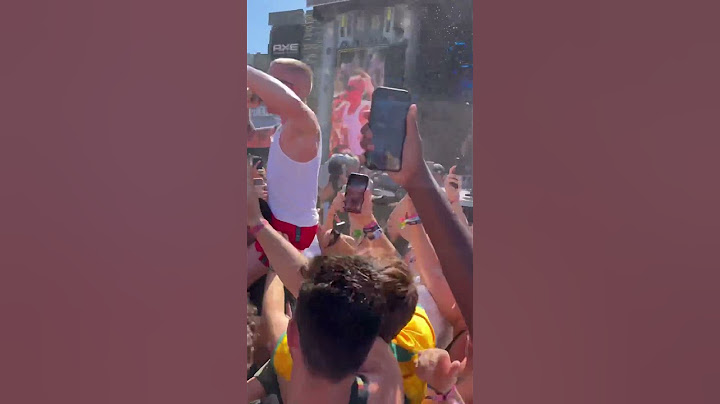 Arrdee turns up in the crowd @ Openair Frauenfeld