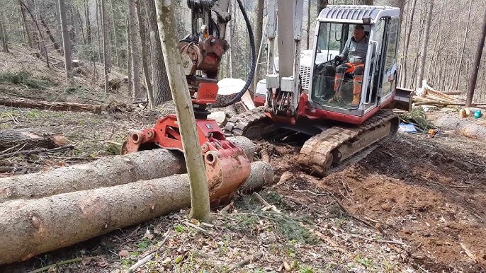 Kegelspalter von Takeuchi – Spitzenleistung beim Holz zerkleinern