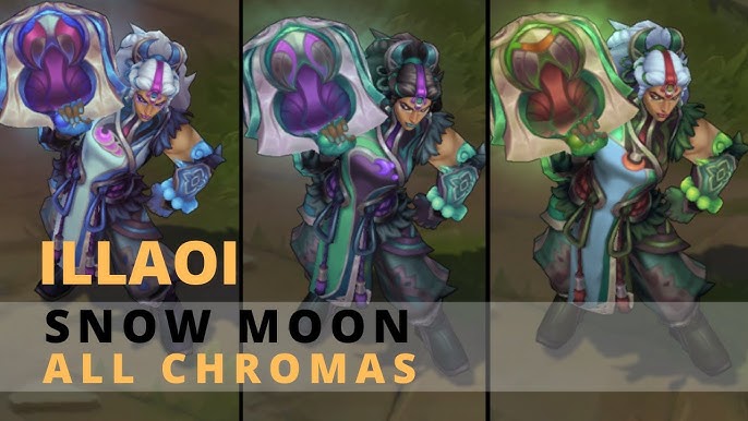 MONO ILLAOI 900K ALLSKINS E CROMAS, TFT - League of Legends