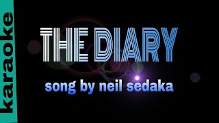 THE DIARY neil sedaka karaoke Resimi