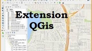 Installation  extension ( plugins ) de Quantum GIS 2.18