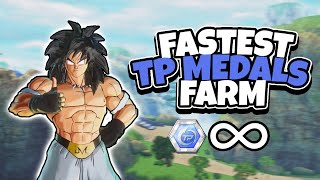 FASTEST WAY TO FARM TP MEDALS IN DRAGON BALL XENOVERSE 2