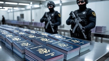 How U.S. Passports Are Made - Inside a Government Security Printing Facility