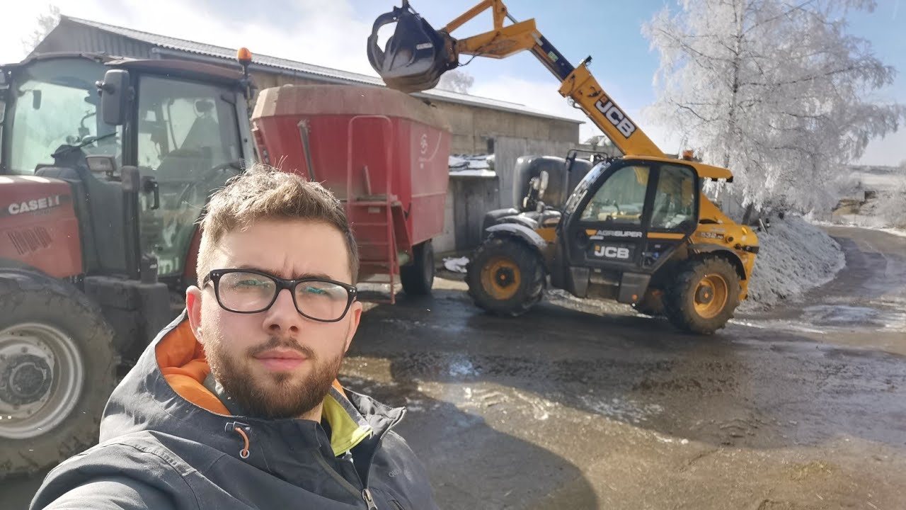 Je t'enmene préparer la mélangeuse des vaches laitières 🐄🐄🐄🌽🥛