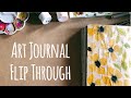 Art Journal Flip Through (04) July 2019 - July 2020