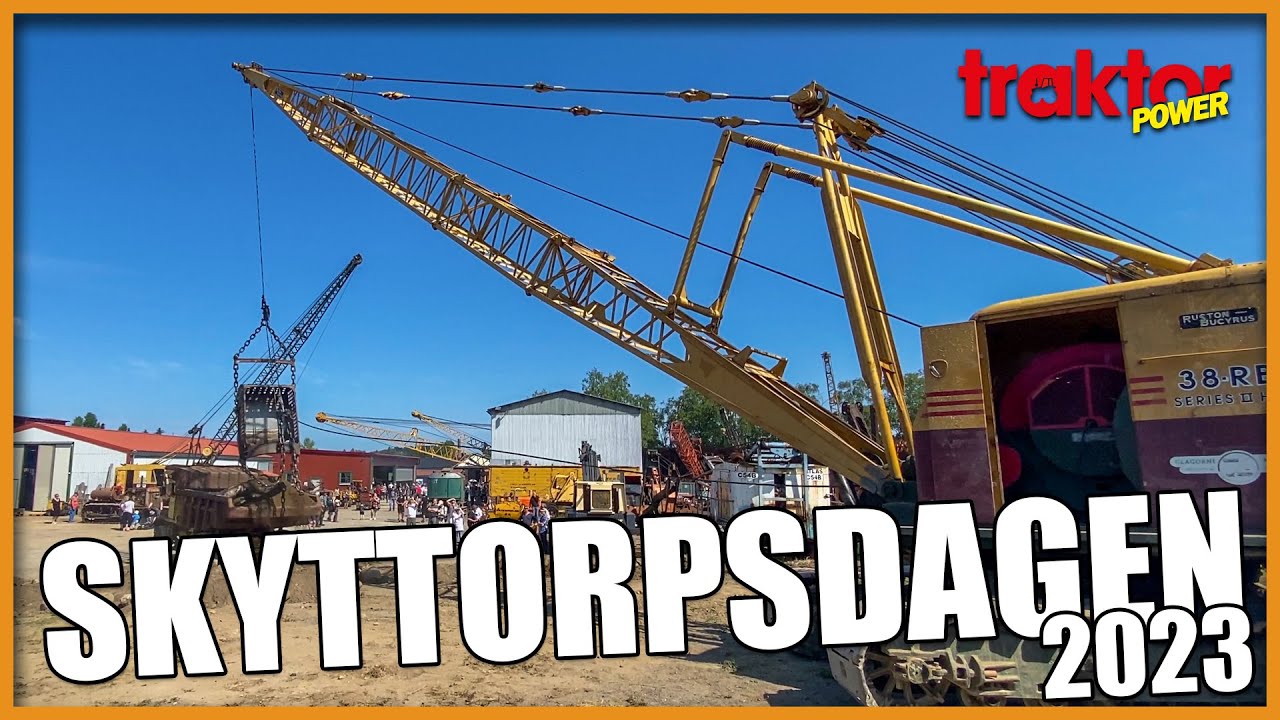 ÅRETS MASKINFEST – vi drar till Skyttorpsdagen