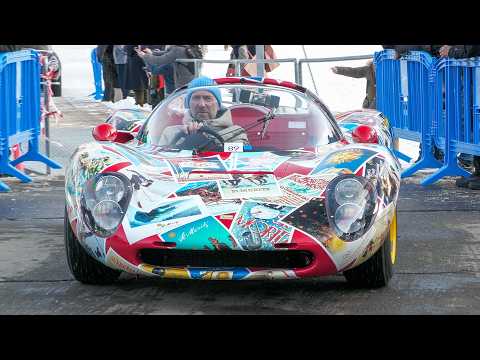 1967 Ferrari Dino 206 S on a frozen lake! - The ICE 2026