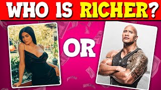 Guess Who is RICHER? 🤑 💲 CELEBRITY EDITION - 2023
