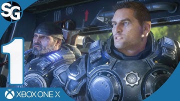 Gears 5 Co-op Walkthrough Gameplay (No Commentary) | INTRO | Act 1: Shot in the Dark - Part 1