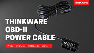 How to Power a Dash Cam With a OBD-II Port - Thinkware OBD-II Power Cable