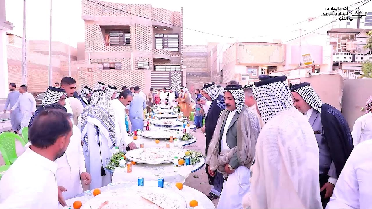 كرم  بني سعيد حفل زفاف حسين محمد السعيدي   وبحضور سادات ووجهاء النجف الاشرف