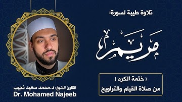 19| سورة مريم | مصحف القارئ د. محمد نجيب