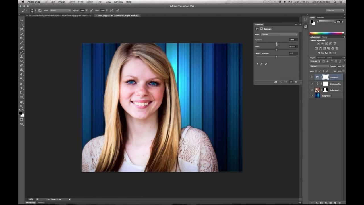 How Remove/Change - Layer & Quick Selection Tool - Photoshop CC YouTube