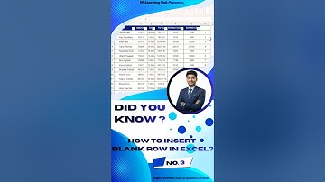 #3. How To Insert Row By Filter | Excel Tutorial | Excel Shortcut #viral #trending #shorts #yt #2025