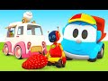 Leo und die Roboter - Zeichentrickfilme für Kinder - Leo der Lastwagen - 4 Folgen am Stück