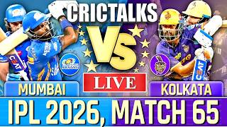 Live: MI vs KKR Live Match Today, IPL 2026 Live Cricket Score & Commentary, Mumbai vs Kolkata