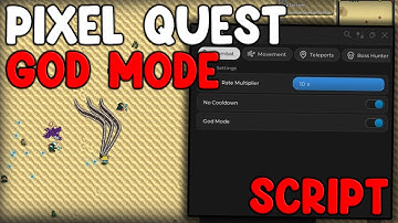 [🔥NEW] Pixel Quest Script God Mode, Auto Farm & Rapid Fire - Roblox 2025