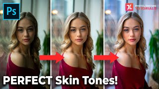 3 Secrets To PERFECT Skin Tones! (Photoshop Tutorial)