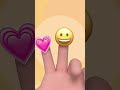 Emoji Finger Family #FingerFamily #Shorts