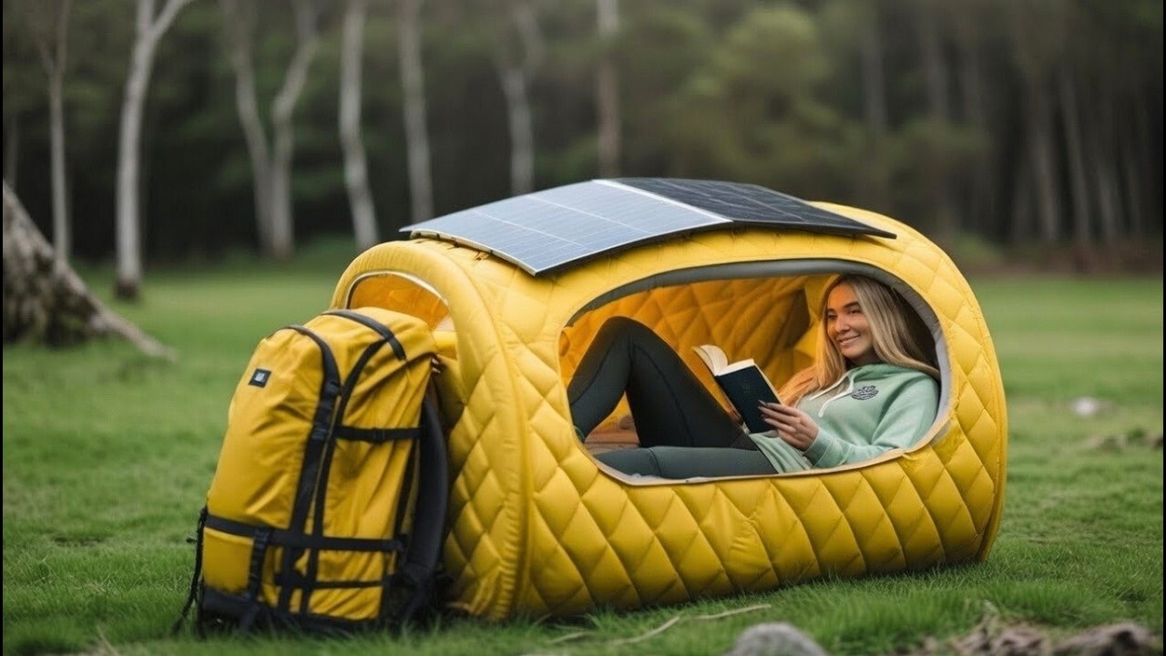 Outdoor Inventions 42 CAMPING INVENTIONS THAT REDEFINE OUTDOOR SURVIVAL. - YouTube