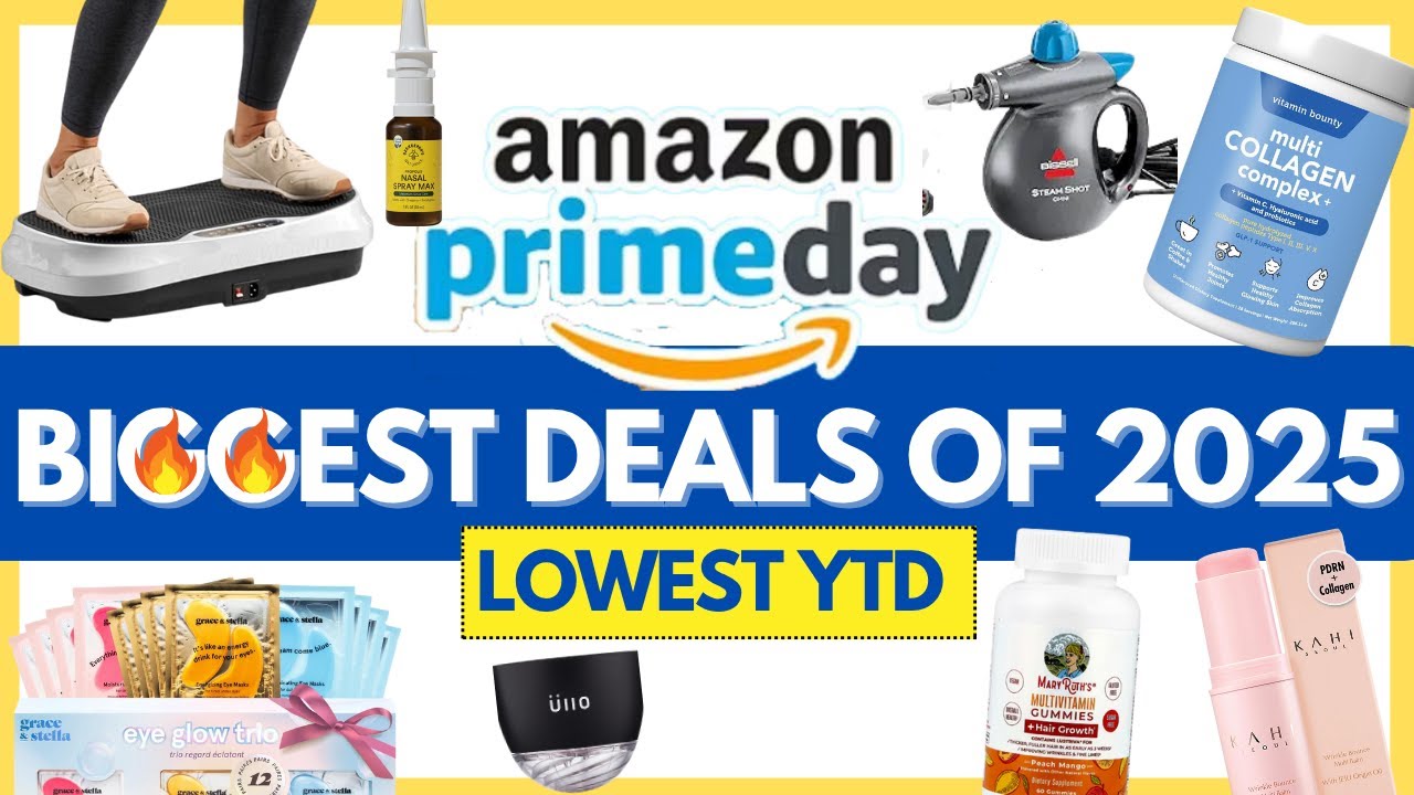 Best Amazon Prime Big Deal Day Deals Roundup 2025 - YouTube