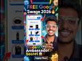 FREE Google Swags 2026 😱 | Student Ambassador Program से ऐसे मिलेगा FREE Gift Box 🎁| #googleswags